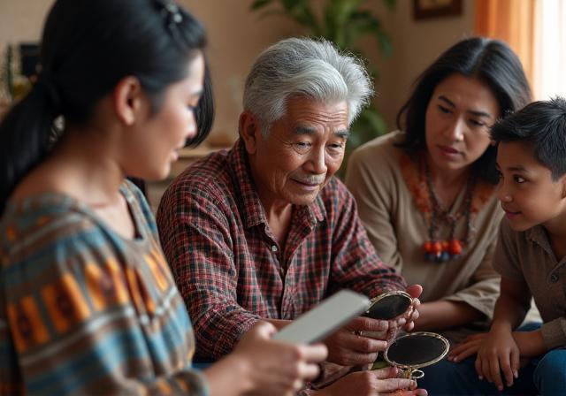 Sesión de storytelling cultural colombiano