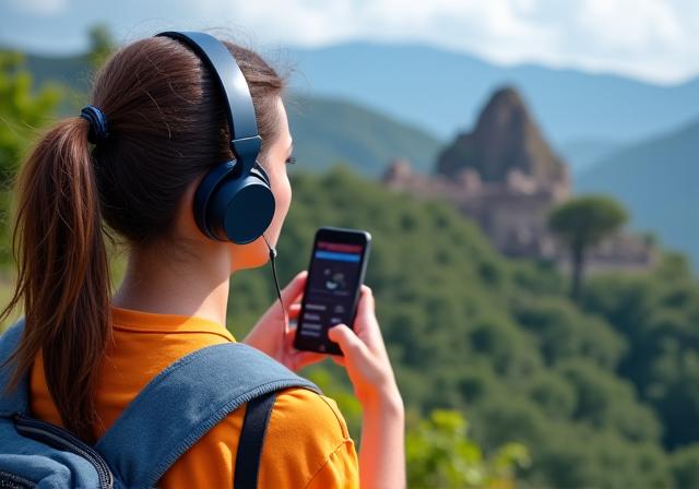 Guía turística en destino colombiano